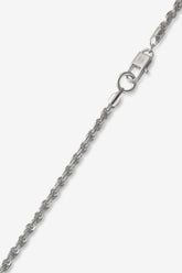 Classic 3mm Sterling Silver Rope Chain